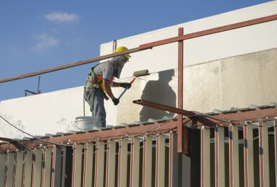 Commercial Fence Painting in Littleton, CO