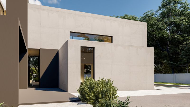 Elegant Residential Facade